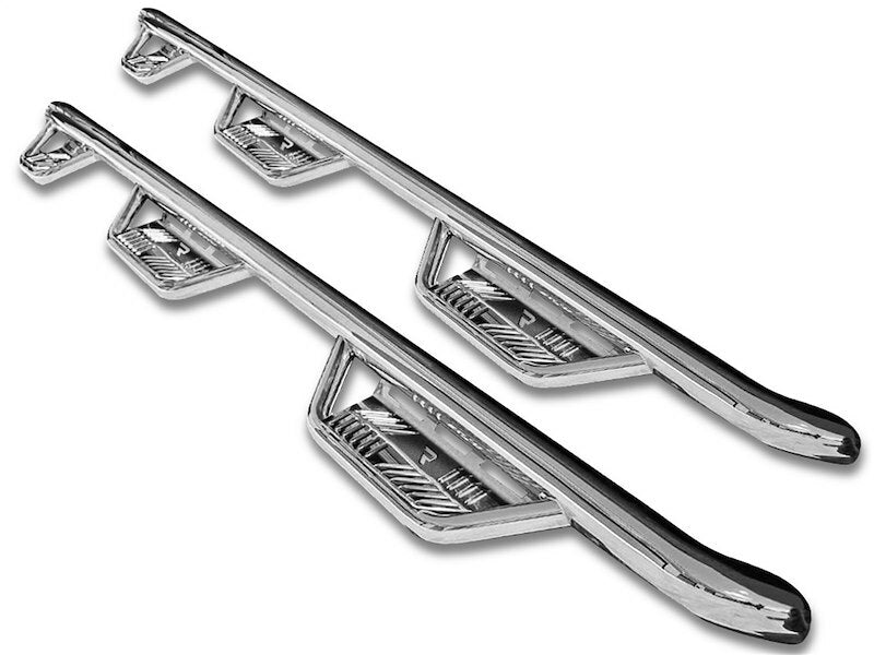 N-FAB - Podium Step; Ss Stainless Steel; 3 In. Main Tube Diameter; - HPD1594QC-6-SS