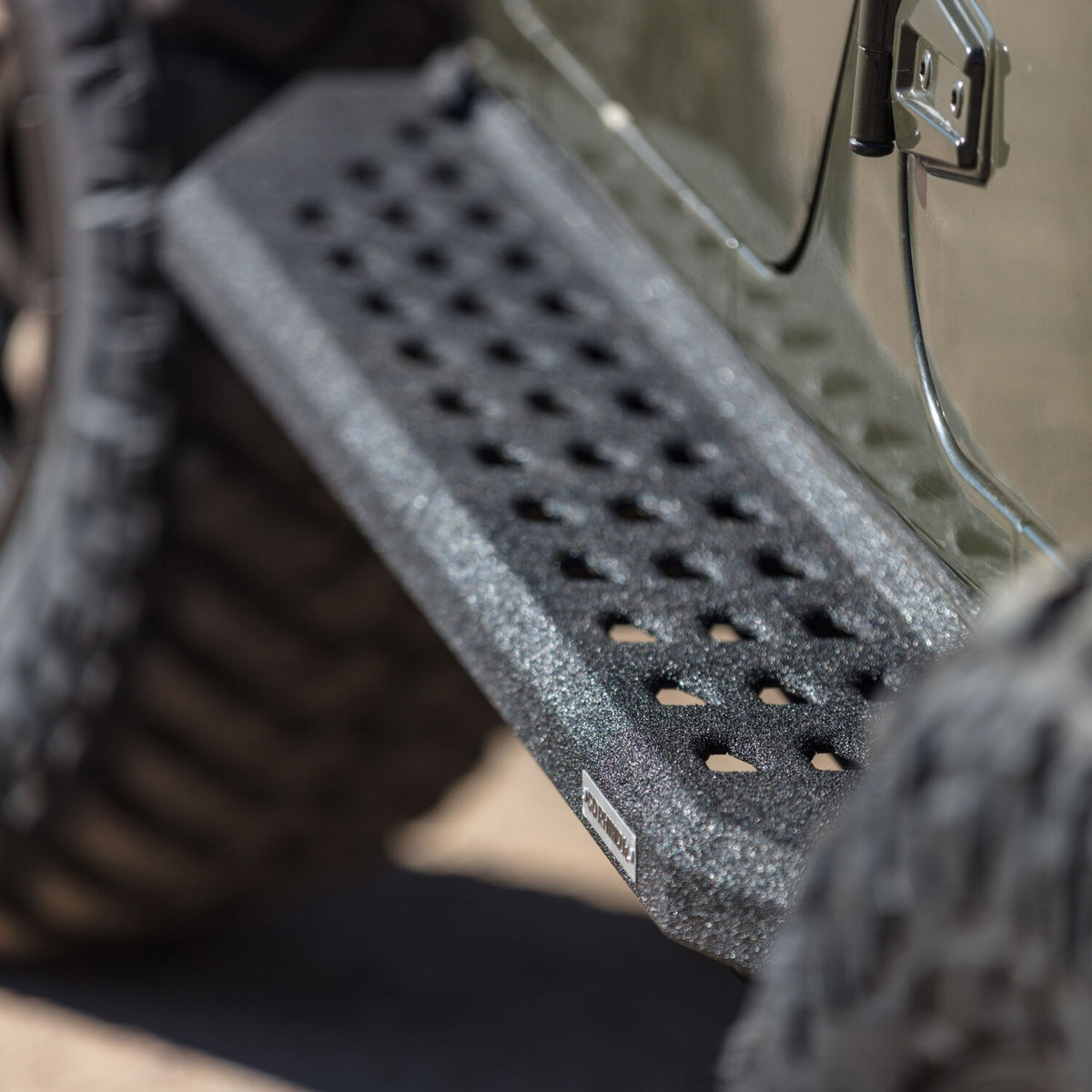 Go Rhino - 69415087T - RB20 Running Boards With Mounting Brackets - Protective Bedliner Coating