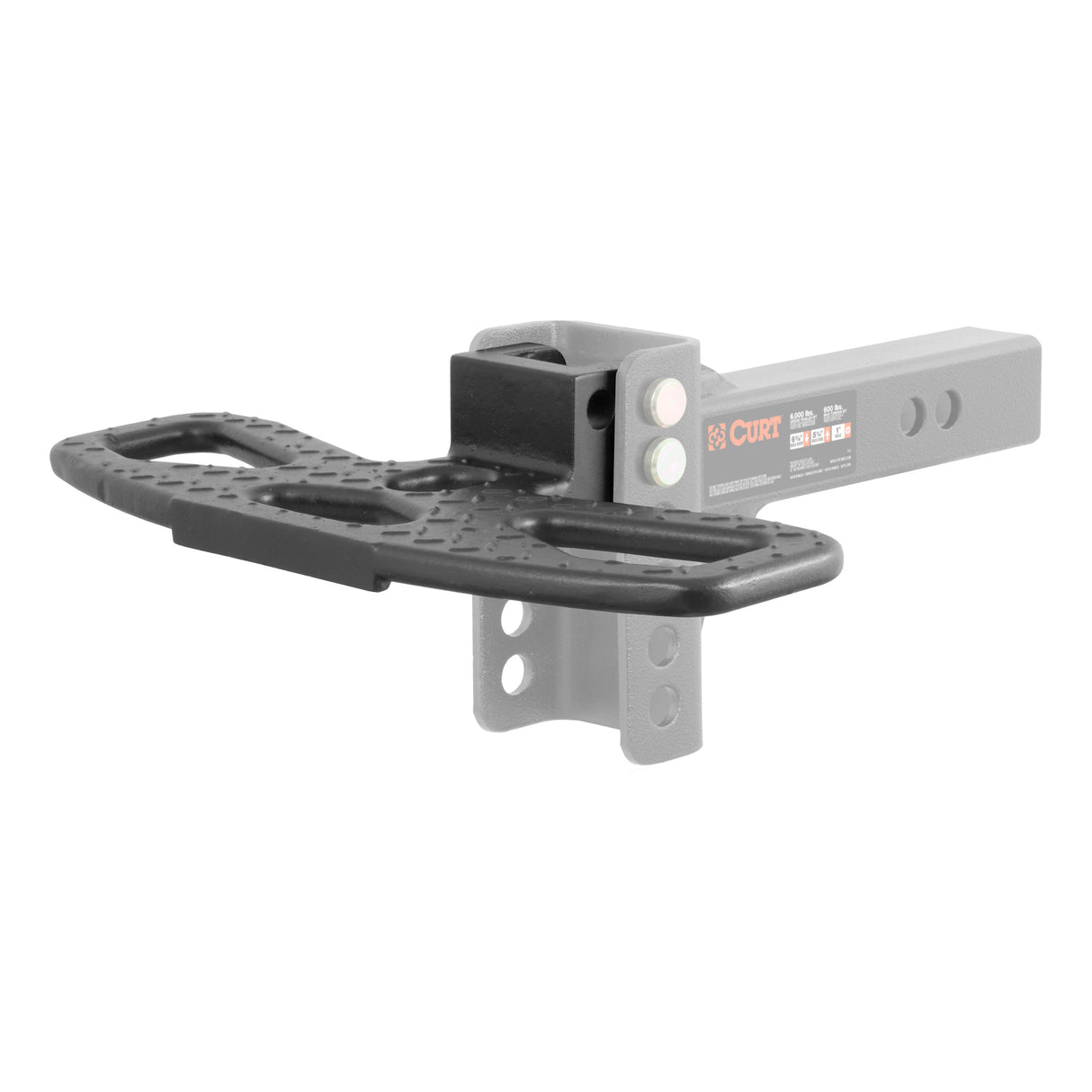 Curt - Adjustable Channel Mount Hitch Step - 45909