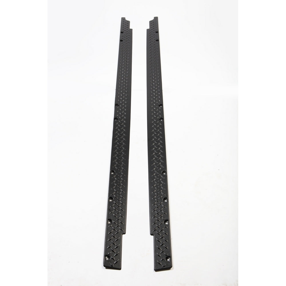 Rugged Ridge - Headlight Euro Guards, Black; 97-06 Jeep Wrangler TJ - 11230.01