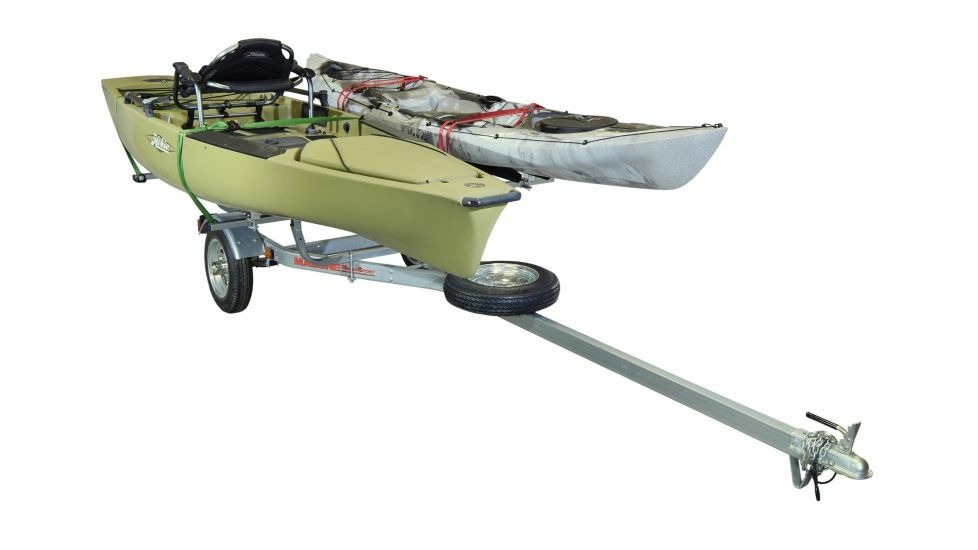 Malone - MicroSport Trailer Package, 1-Spare Tire Kit, 2 - Sets of Bunk Style Carriers