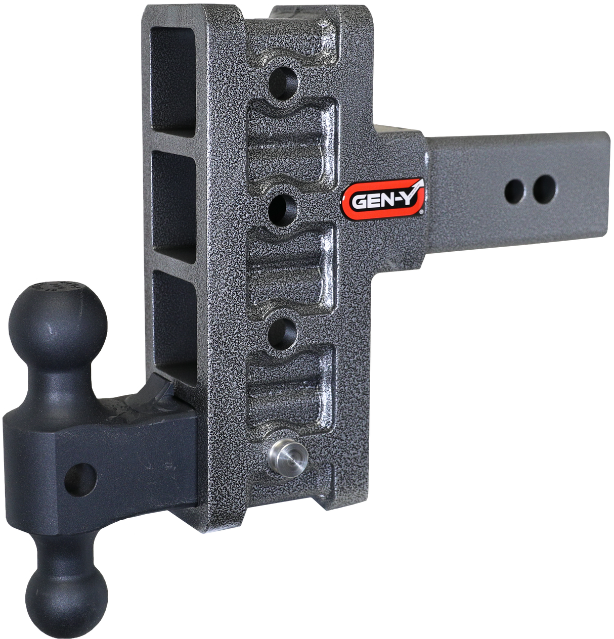 GEN-Y - Hitch GH-2014 3" Shank 6" Offset Drop 3.5K TW 32K Hitch & GH-0161 Versa-Ball - GH-2014