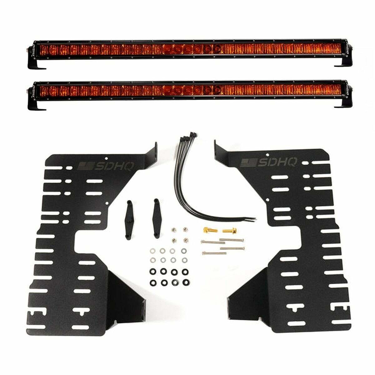 RIGID - Toyota Tundra/Sequoia 22-26 SR-Series 30 Inch Amber PRO Grille Kit - 46810