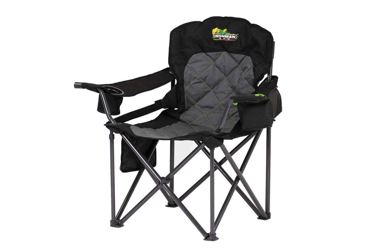 Ironman 4x4 - King Quad Camp Chair with Lumbar Support - ICHAIR0056