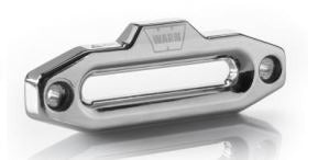 Warn - Premium Fairlead, 1 in Thick, 10 in Wide Standard Opening - Polished - 100334