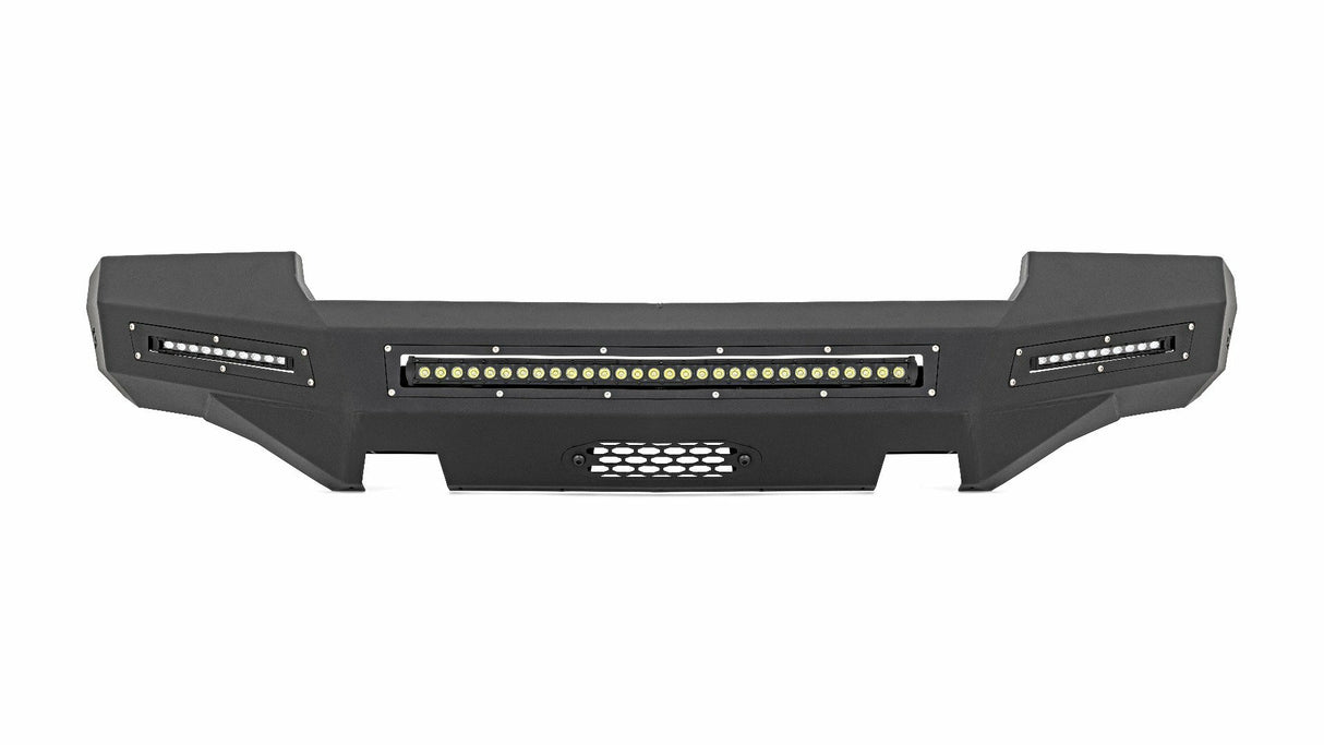 Rough Country - Front Bumper - Fabricated - Prerunner - LED - GMC Sierra 1500 (07-13) - 10913