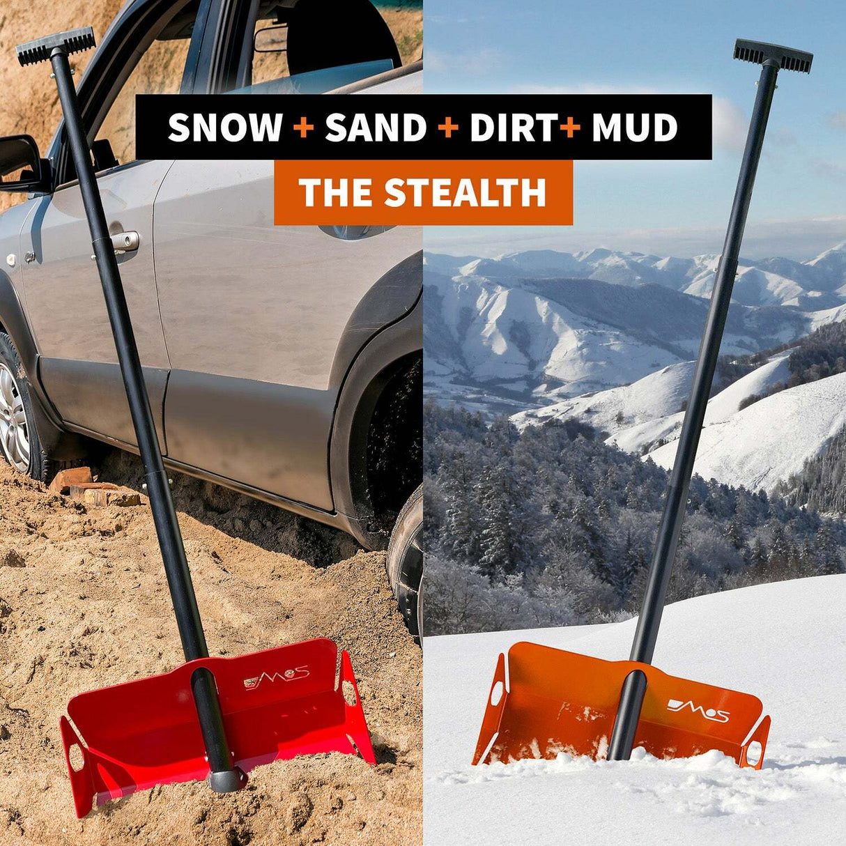 DMOS - Stealth Shovel Racing Red - 19SP-STLT-BKRR