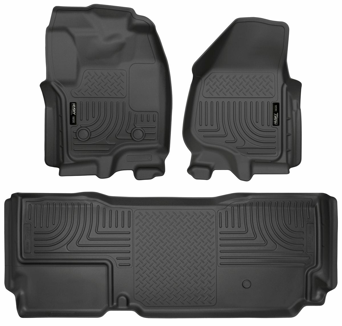 Husky Liners - Front & 2nd Seat Floor Liners (Footwell Coverage) - 99721