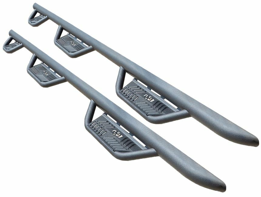 N-Fab - Podium LG-Cab Len (2 Steps)-19-21 Ram 2500/3500 Mega-TX Blk - HPD2086MC-TX