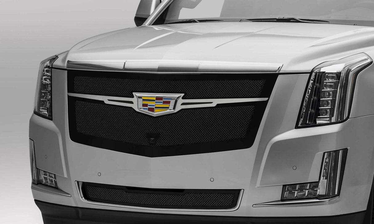 T-Rex Grilles - 1 Pc Small Mesh Mild Steel Upper Class Grille Replacement - Only fits 2015i -2019 models - 51189