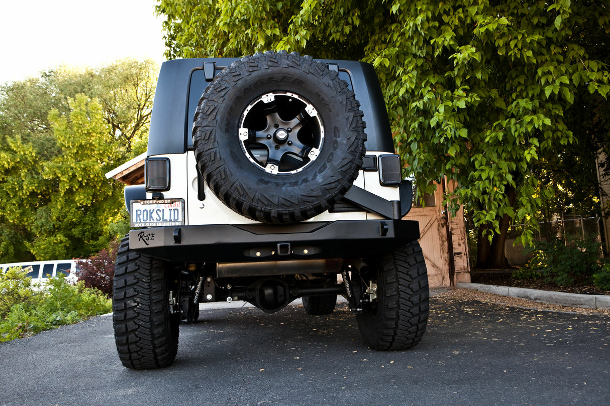 Rock-Slide Engineering RB-F-100-JK RIGID REAR BUMPER / COMPLETE