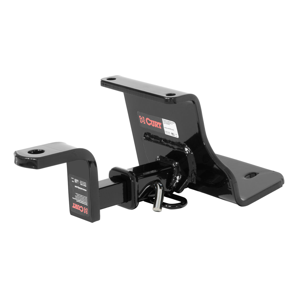 Curt - Class 1 Trailer Hitch, 1-1/4" Ball Mount, Select Chevrolet Aveo5, Pontiac G3 - 113063