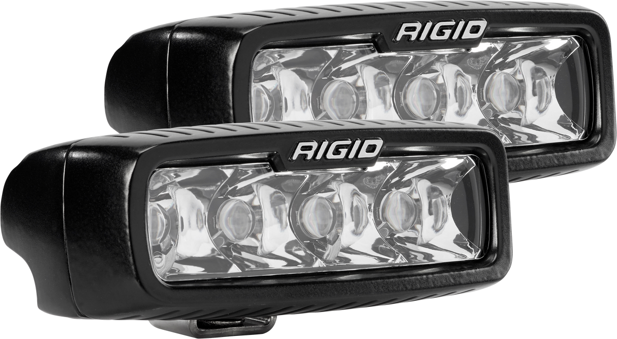 RIGID Industries - 905213 SR-M Series PRO, Spot Optic, Surface Mount, Black Housing, Pair