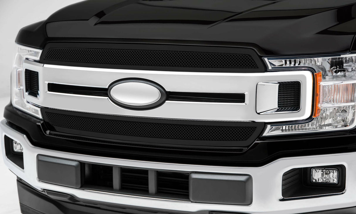 T-Rex Grilles - T-Rex Grilles 51711 Upper Class Grille Mild Steel 2 Pc Overlay/Insert - 51711