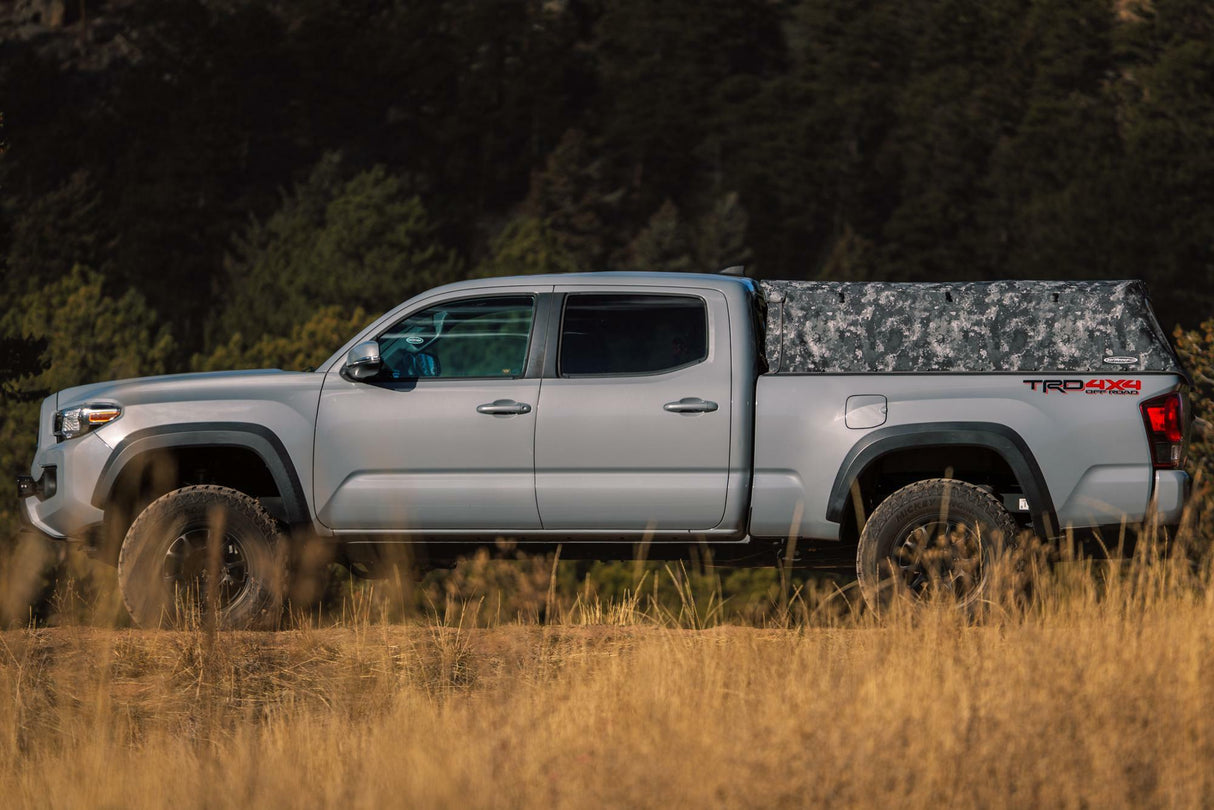 Softopper - 16-23 Tacoma; For 6 ft. bed (Midnight Camo; Clear Windows; Utility Track Clamps) - SO-TC74O-MCSU