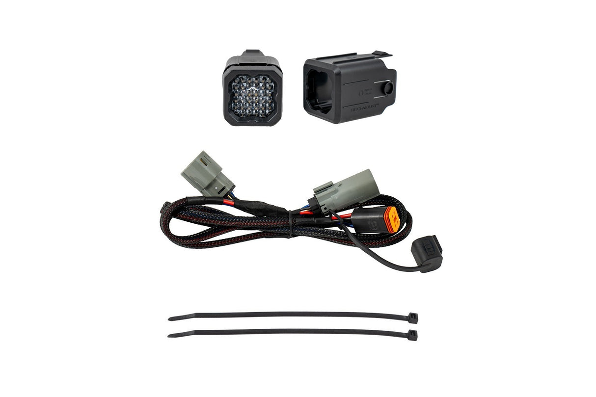 Diode Dynamics - HitchMount LED Pod Reverse Kit for 2022+ Ford Maverick, C1 Sport - DD7766