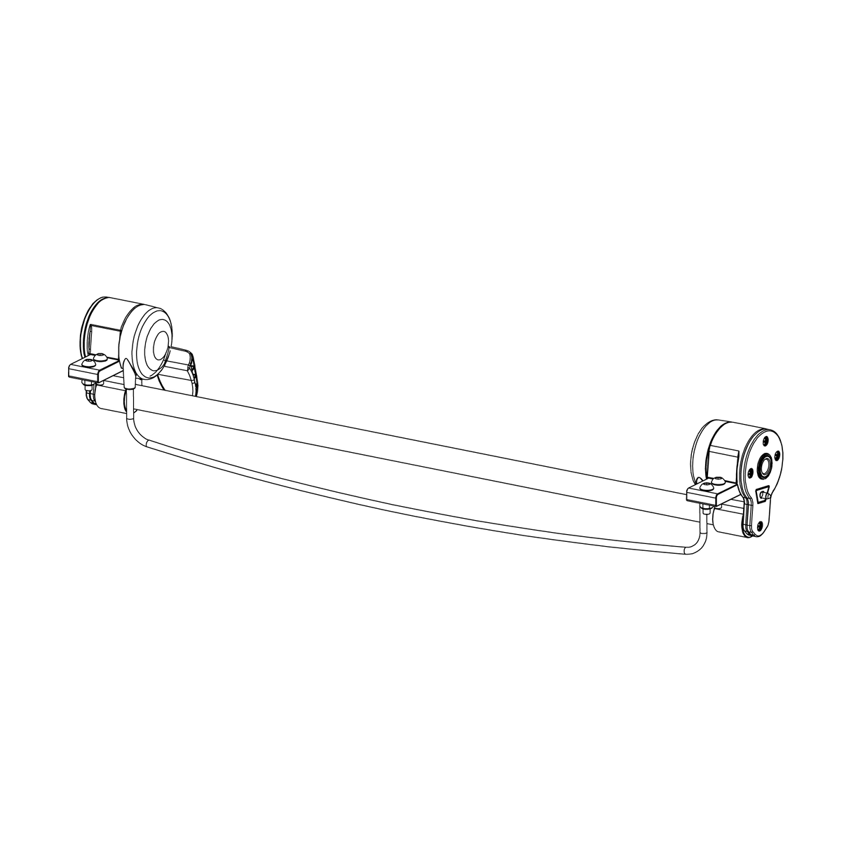 Thule - Axle Assembly - Double 17-X - 1540105372