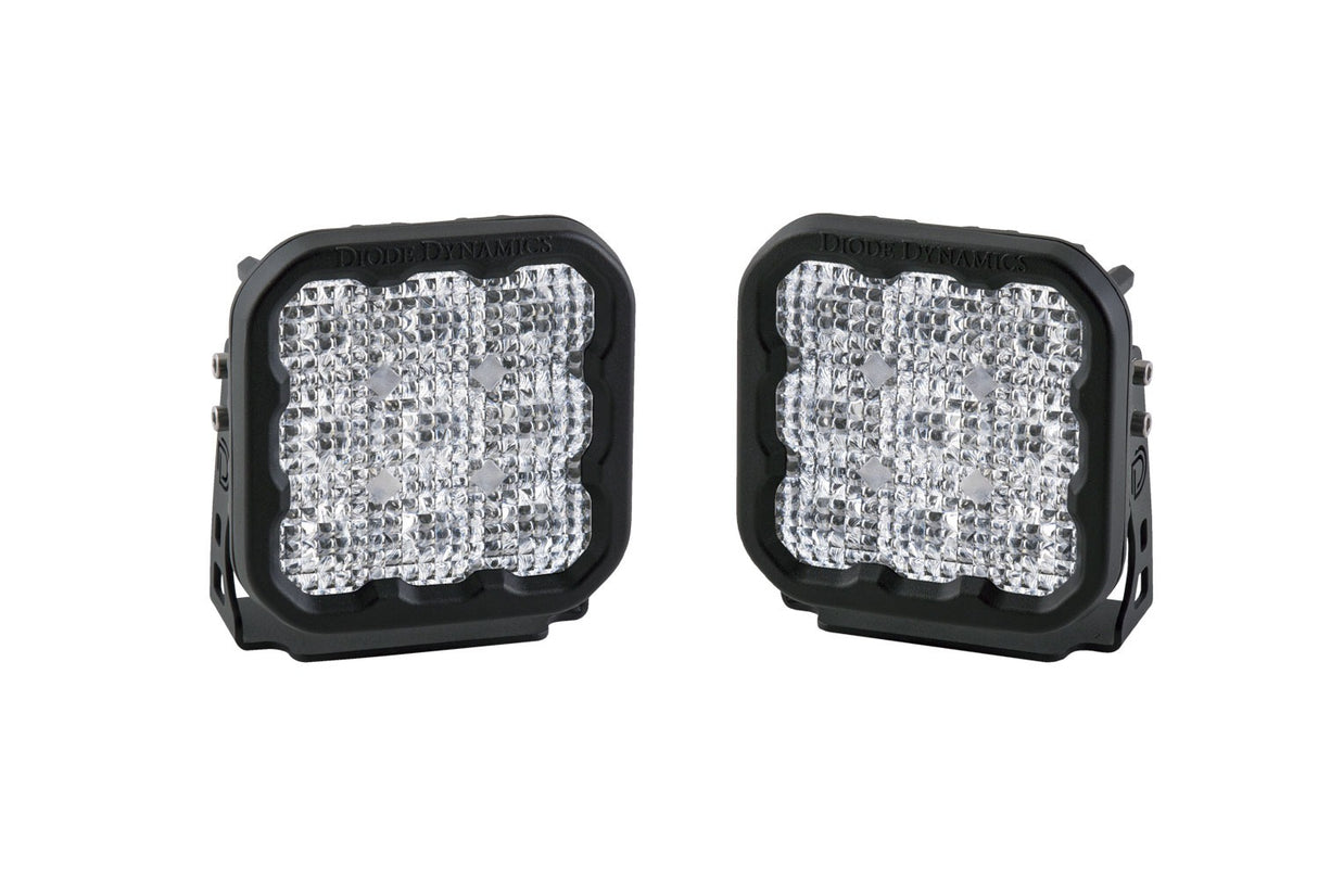 Diode Dynamics - SS5 LED Pod Pro White Flood (pair) - DD6776P