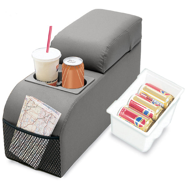 Rugged Ridge - Rugged Ridge 13101.09 Center Console, Standard, Locking, Gray; 76-95 Jeep CJ/Wrangler YJ - 13101.09