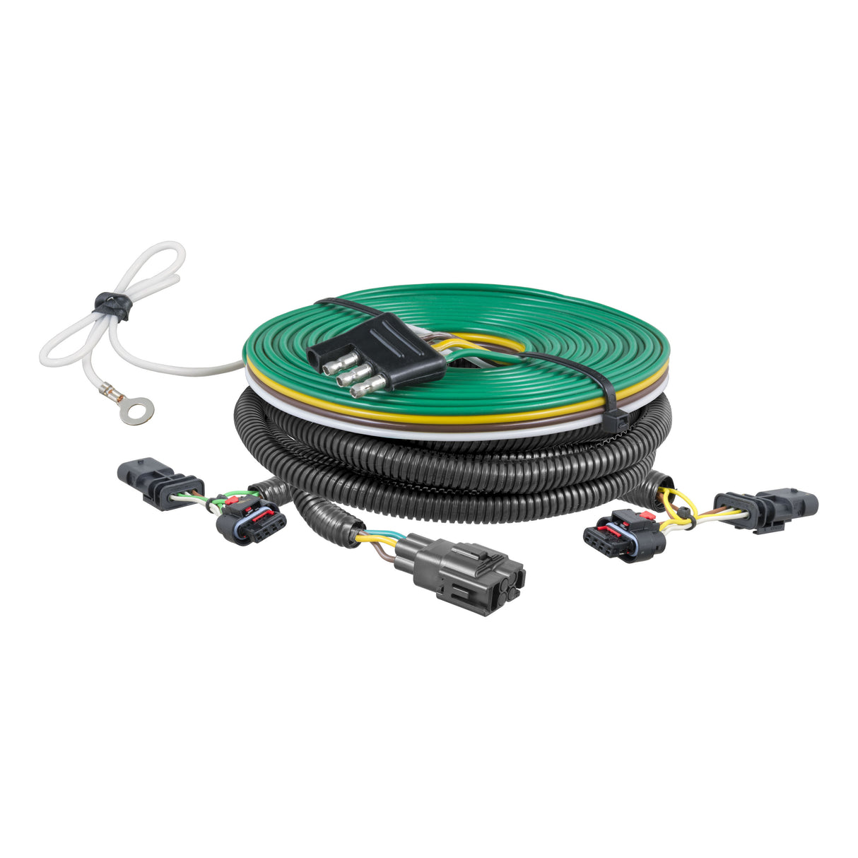 Curt - Custom Towed-Vehicle RV Wiring Harness, Select Buick Enclave, GMC Acadia - 58908