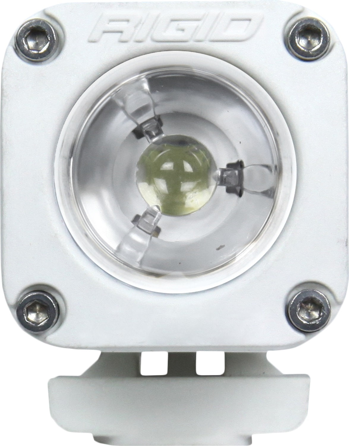 RIGID Ignite Flood Optic, Surface Mount, White Housing, Single