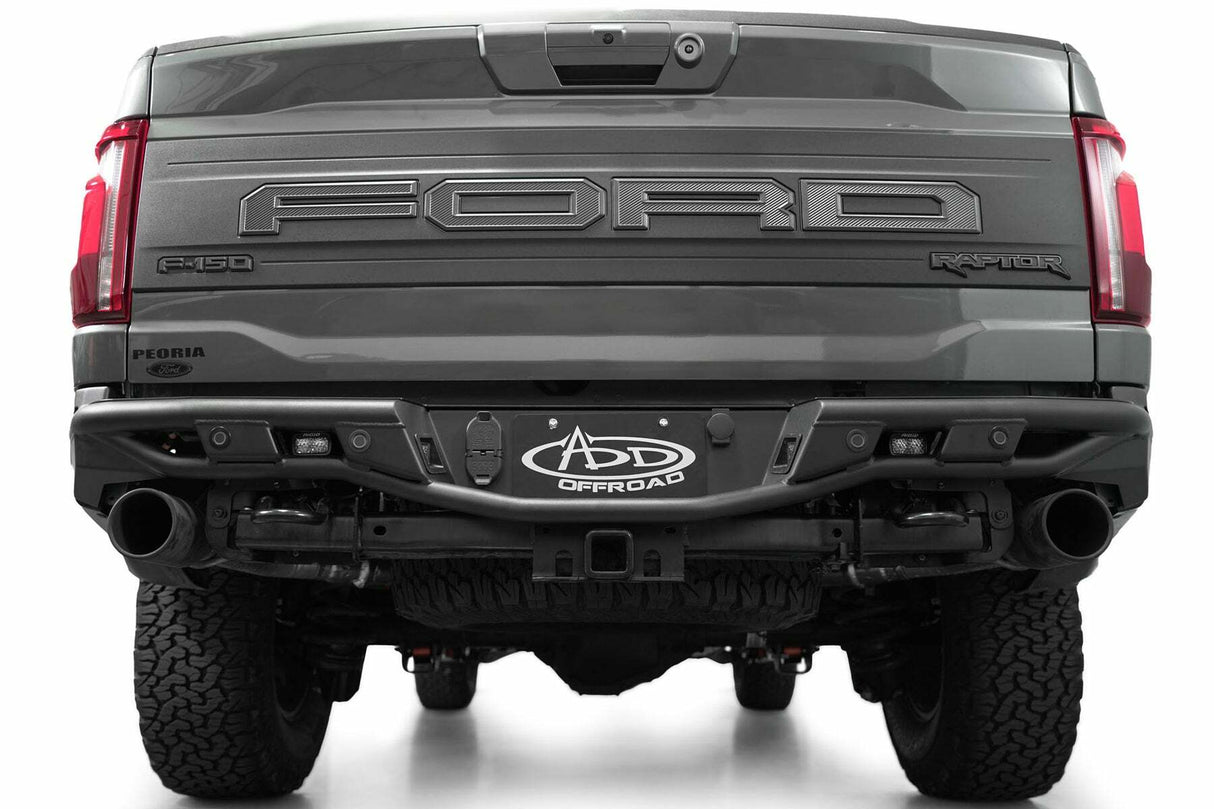 Addictive Desert Designs - 2021-2024 Ford F-150 Raptor Race Series Rear Bumper - R210225090103