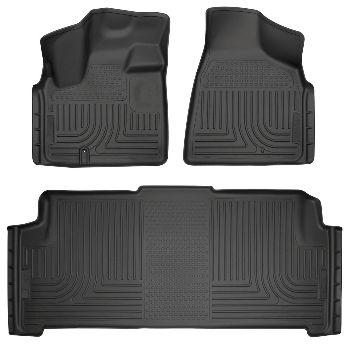Husky Liners 93691 Weatherbeater - Front & 2nd Seat Floor Liners