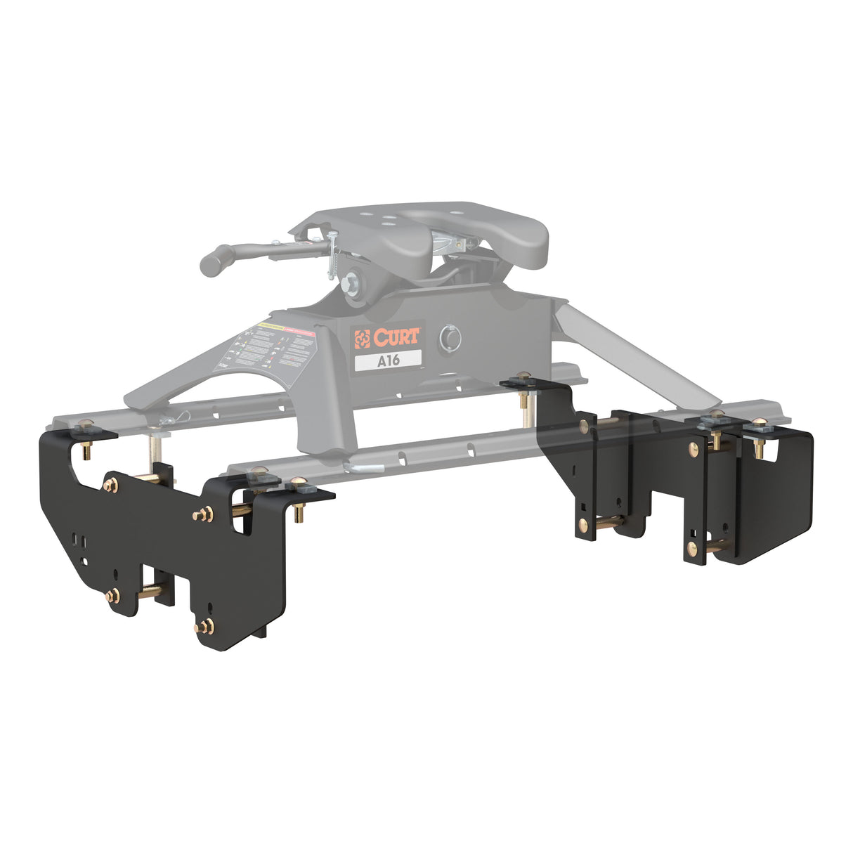 Curt - Custom 5th Wheel Brackets, Select Dodge Ram 1500 (Except Extended Crew Cab) - 16419