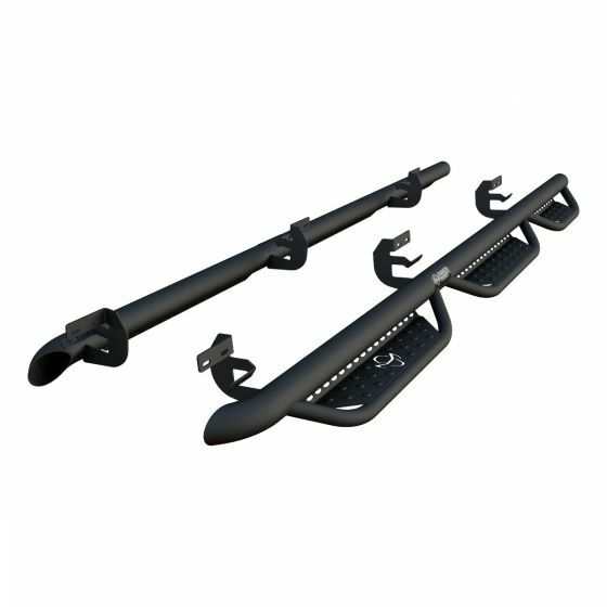 Ranch Hand - Midnight Running Steps, Select Dodge, Ram 2500, 3500 - MRSD101C6B6S