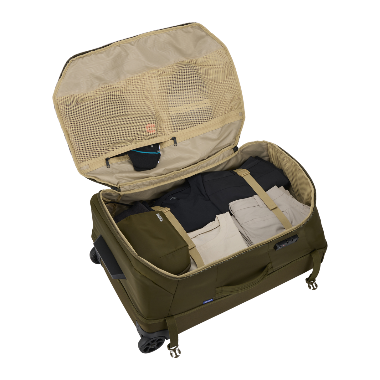 Thule - Enroute 90L Rolling Duffel - Natural green - 3205612