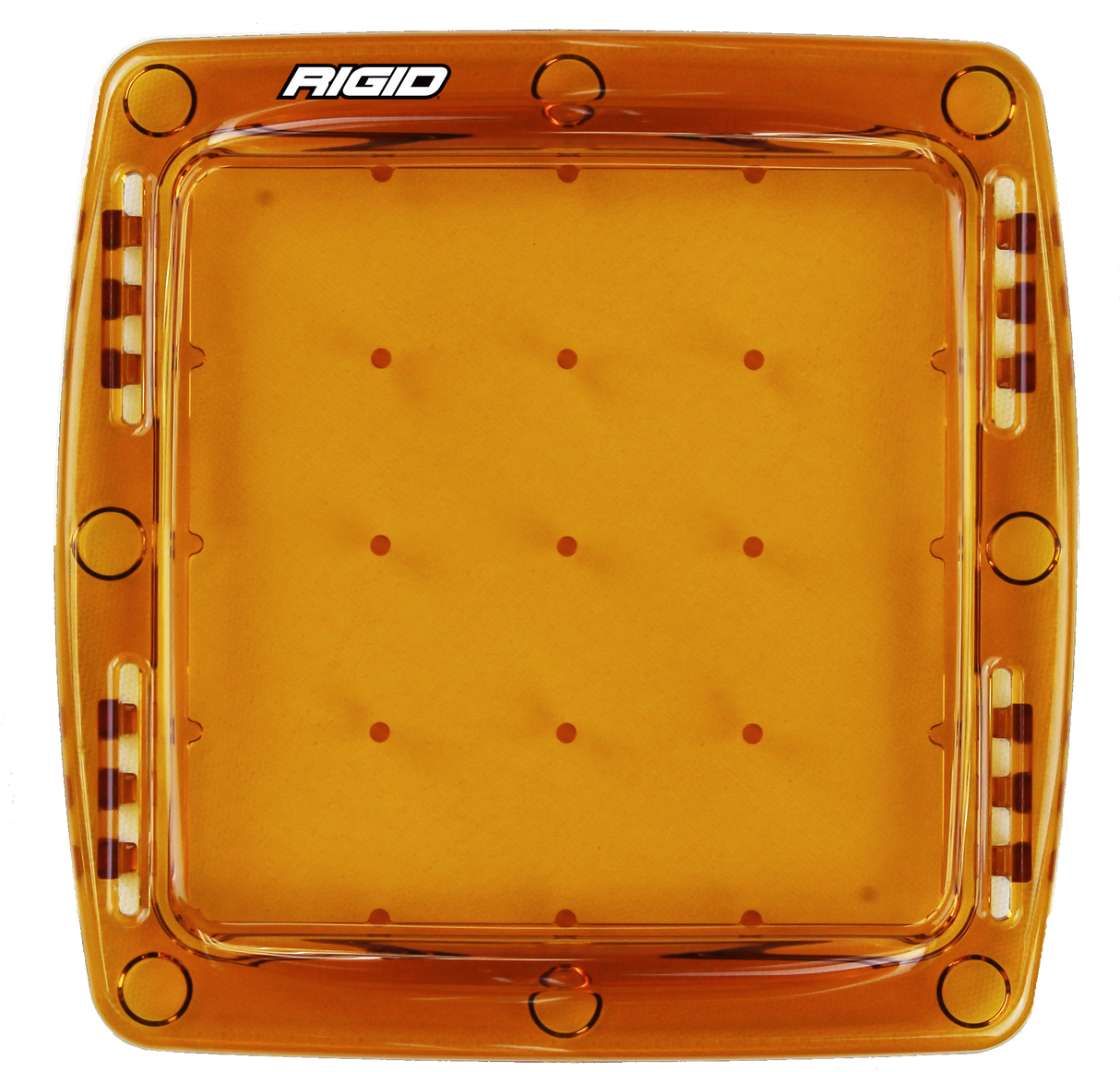 RIGID Industries - 103933 Light Cover For Q-Series LED Lights, Amber, Single