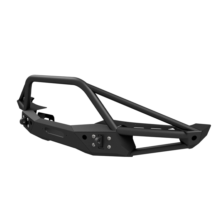 CBI - Ford Bronco Hybrid Front Bumper / Adventure / Powder Coated Black - 200-000-017-004