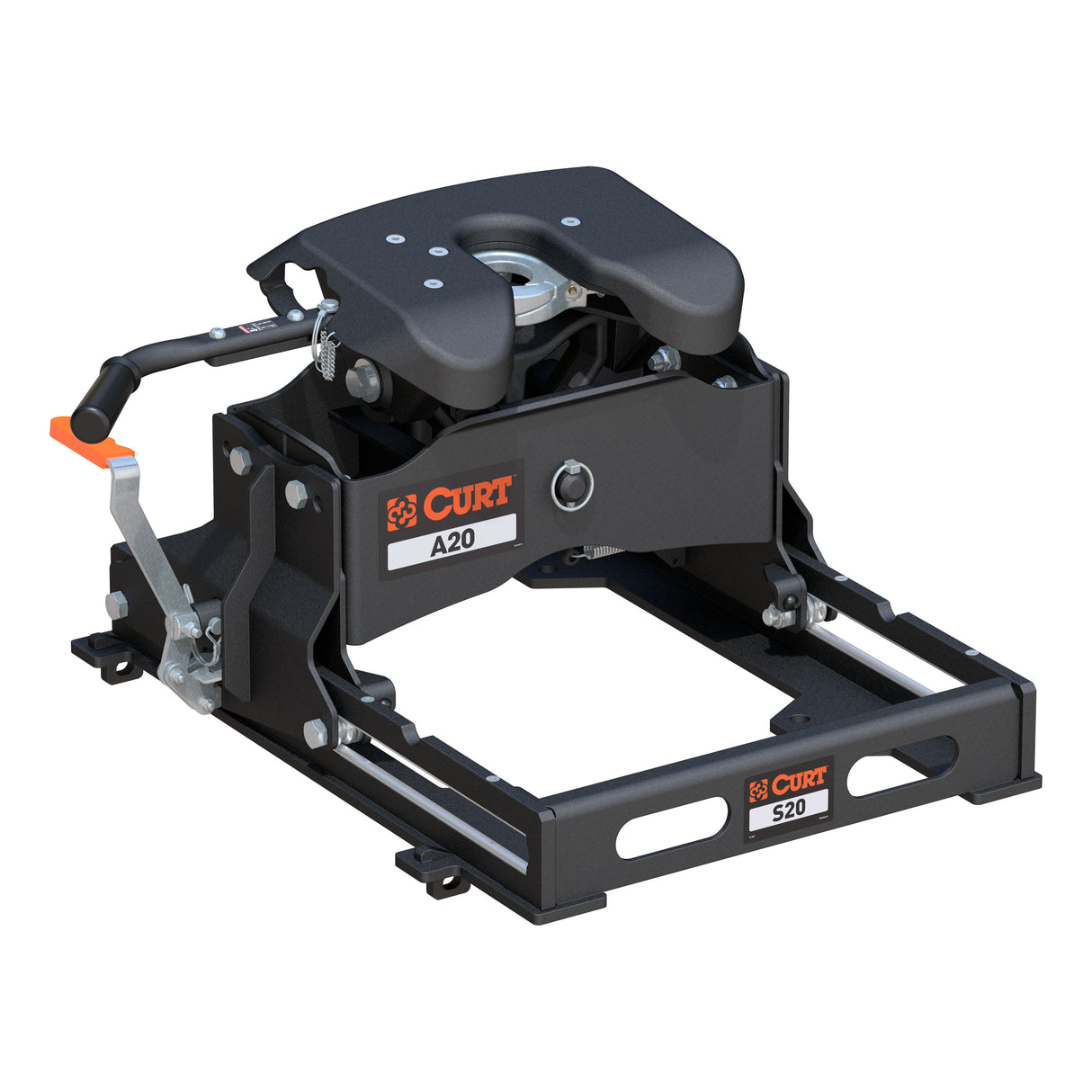 Curt - A20 Sliding 5th Wheel Hitch, 20,000 lbs. - 16531