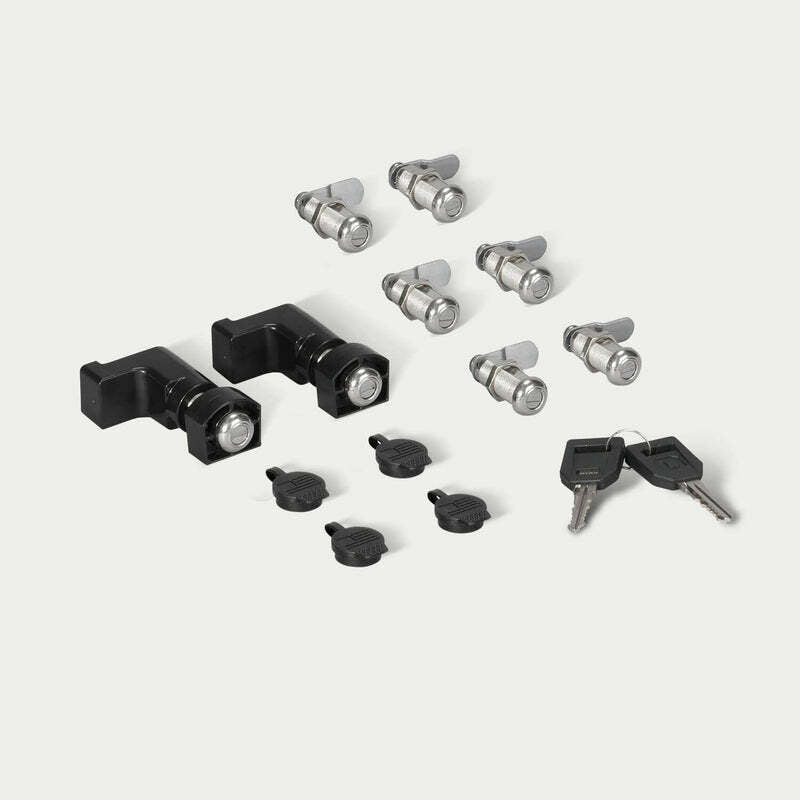 Decked - Lock set - eight (8) with two (2) matching keys for vX & vY drawers and stash bins - A0068-LOCK