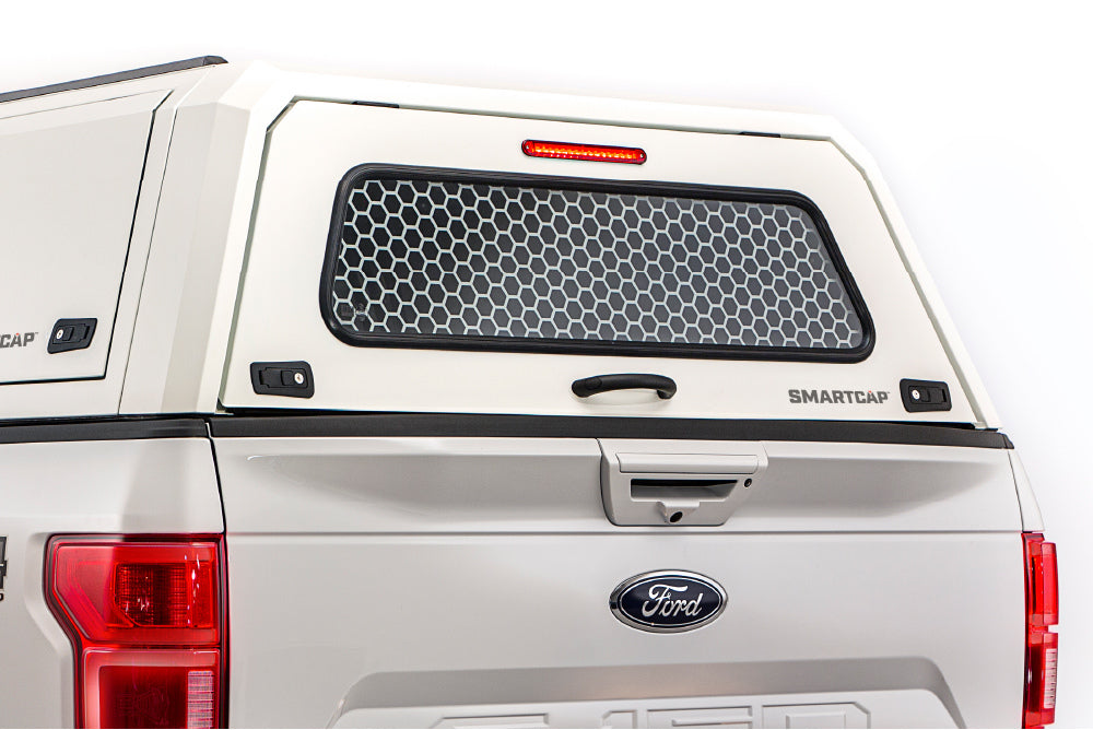 RSI SmartCap - Rear Window Security Screen, Mid-Size EVO, EVOa, and EVOc Applications, SmartCap Fits Caps w/Serial Number's beginning with a date (DDMMYY) after 010422 and ending with MB, WH, or SA - SA1015