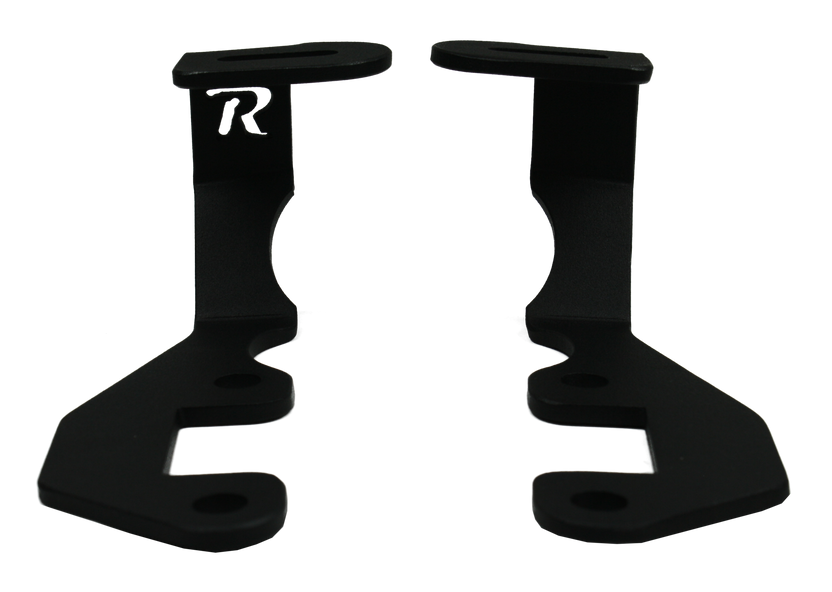 Rago Fabrication - 2015-2022 Chevy Colorado/GMC Canyon Low Pro Ditch Light Brackets - R1500CCOLDIT