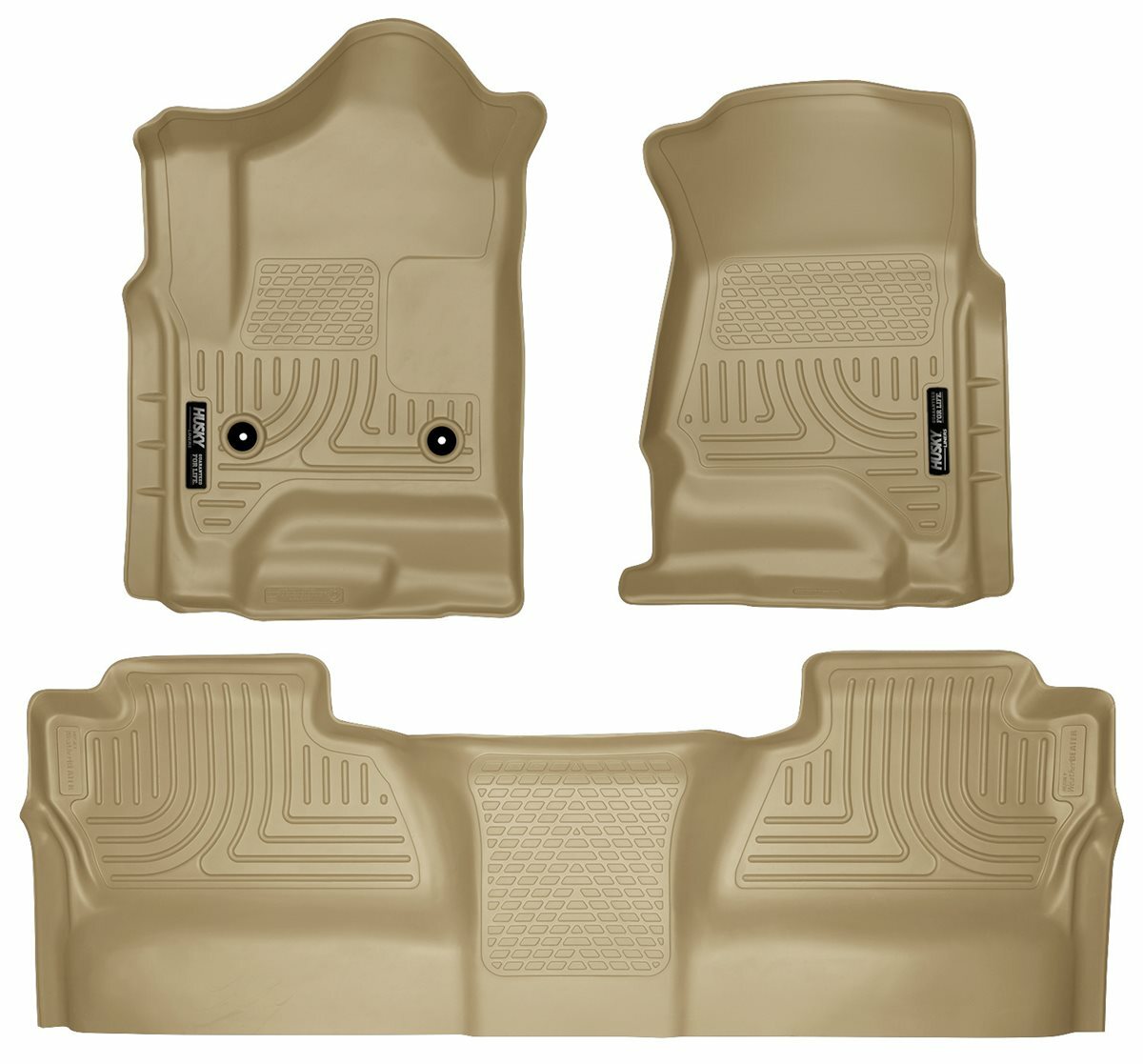Husky Liners - Front & 2nd Seat Floor Liners (Footwell Coverage) - 98233
