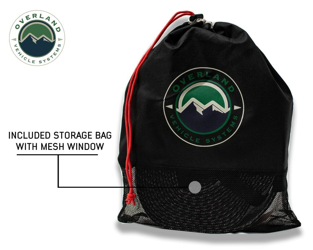 Overland Vehicle Systems - Tow Strap 30 30,000 lb. 3 x 30' Gray Storage Bag - 19069916