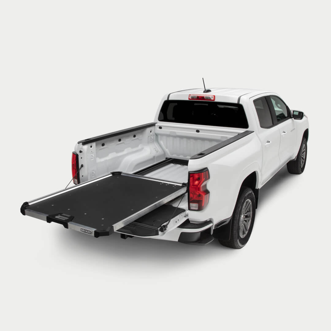 Decked - Truck Bed Slide Out - Full-size truck or cargo van - 1,000 LB capacity - 63" L x 48" W - 100% Extension - 5'5" - 5'7" Bed Length - DCG1000XL-6348