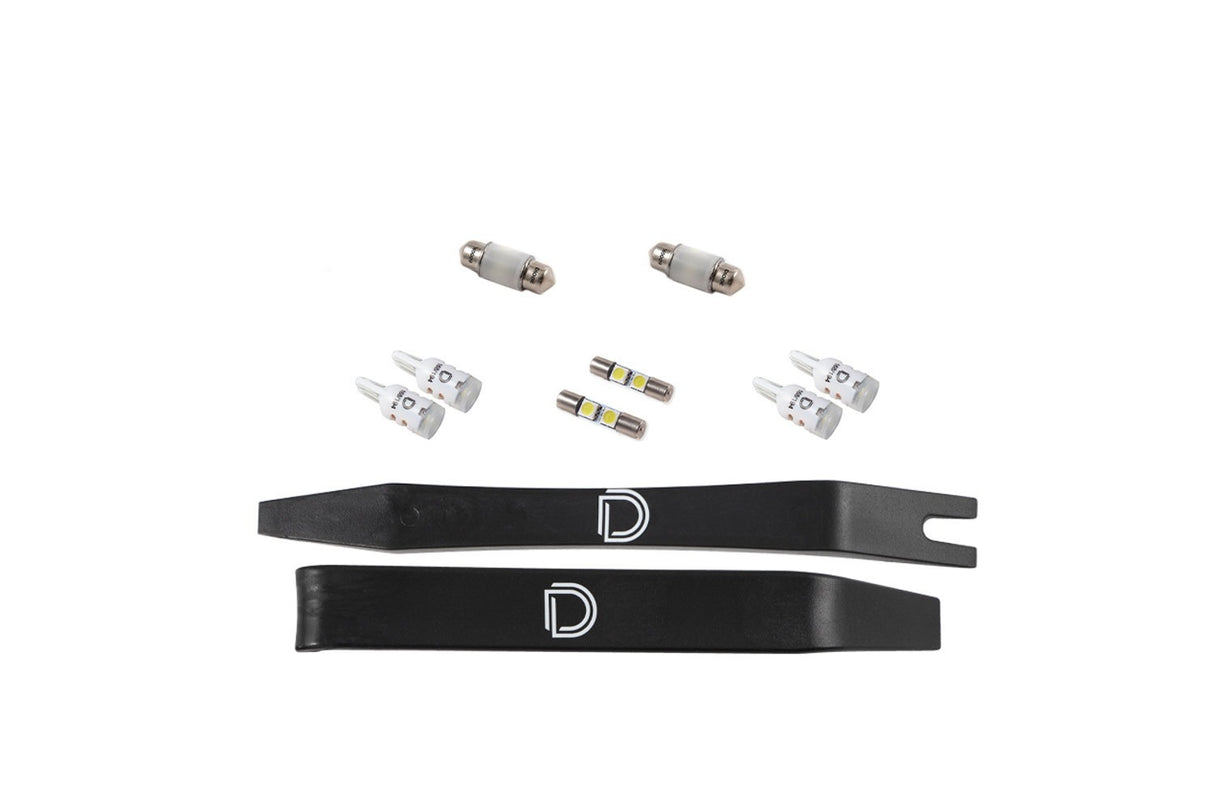 Diode Dynamics - Interior LED Kit for 2007-2014 Toyota FJ Cruiser, Cool White Stage 2 - DD0586