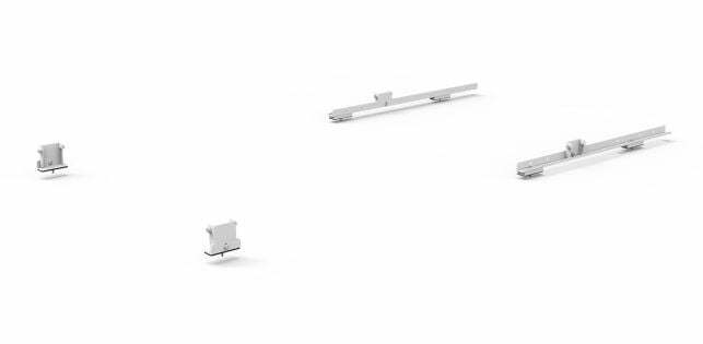 Holman - Transit Low Roof Single Steel Clamp - 4TLS0C