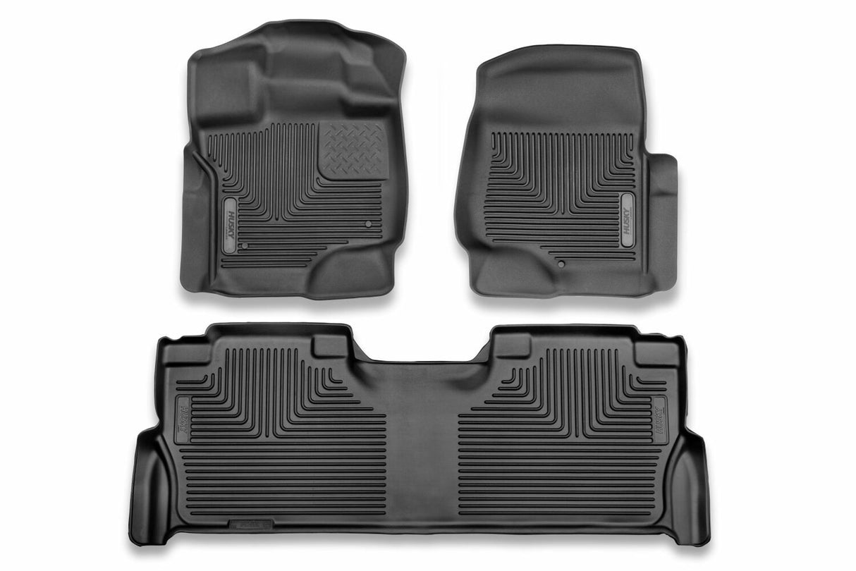 Husky Liners 53468 X-act Contour - Front & 2nd Seat Floor Liners