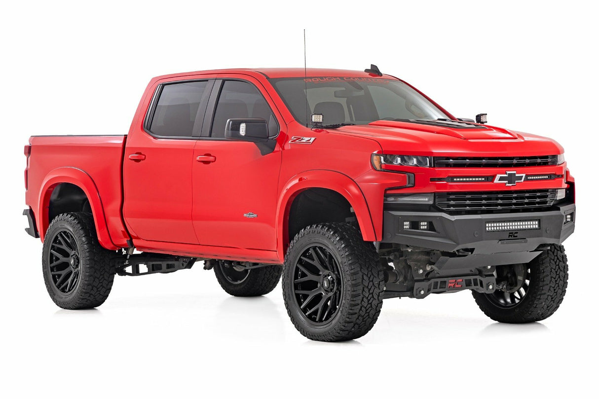 Fender Flares - Sport - G9K Satin Steel - Chevy Silverado 1500 2WD/4WD (19-24)