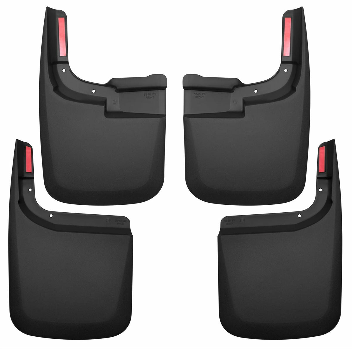 Husky Liners - Front and Rear Mud Guard Set - 58466