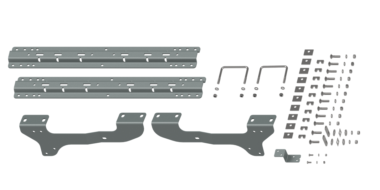 B&W - B&W Trailer Hitches RVK2503 Custom Installation Kit For Universal Mounting Rails For Some GM Trucks