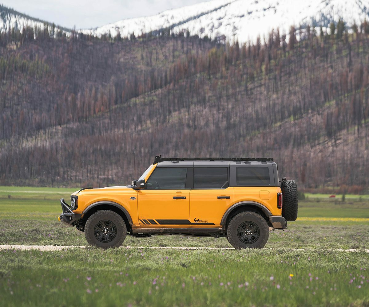 Prinsu - Ford Bronco Roof Rack / 40" Cutout - 400-000-017-009
