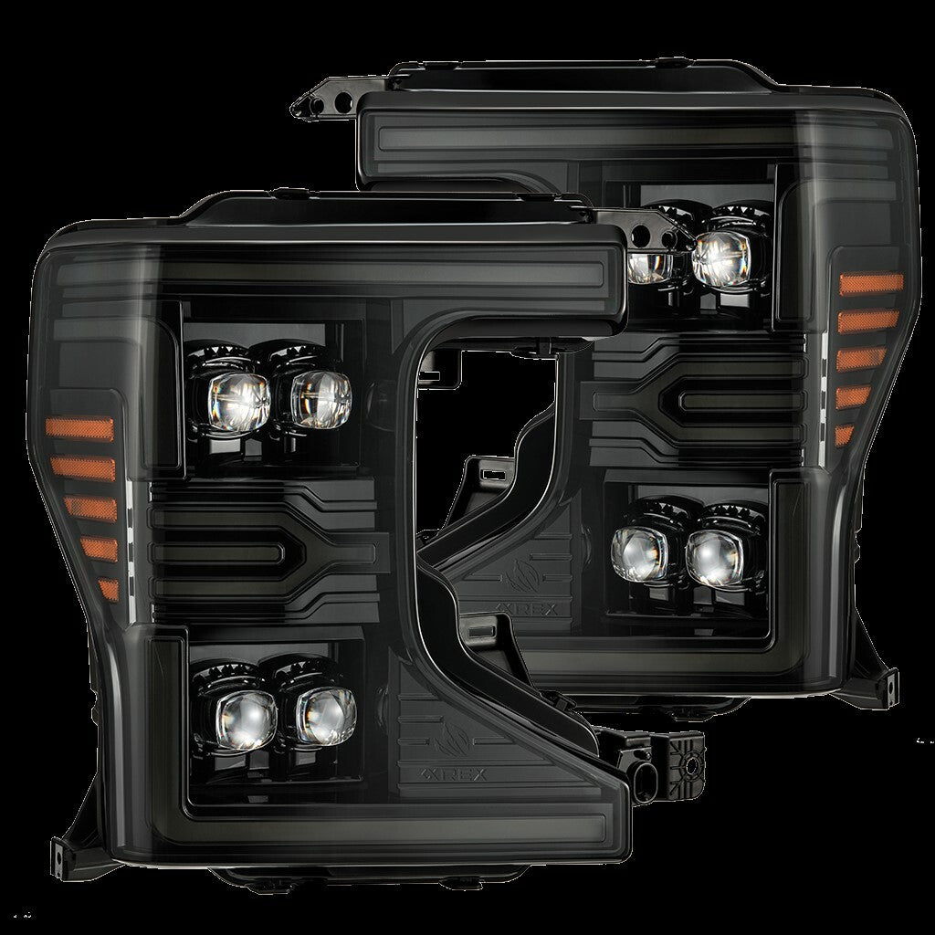 AlphaRex 880340 Projector Headlights Black