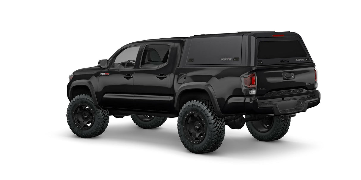 RSI SmartCap - Tacoma Truck Bed Cap SmartCapEVOa Adventure Matte Black For 16-23 Toyota Tacoma 6 Foot Standard Bed SmartCap - EA1303-MB