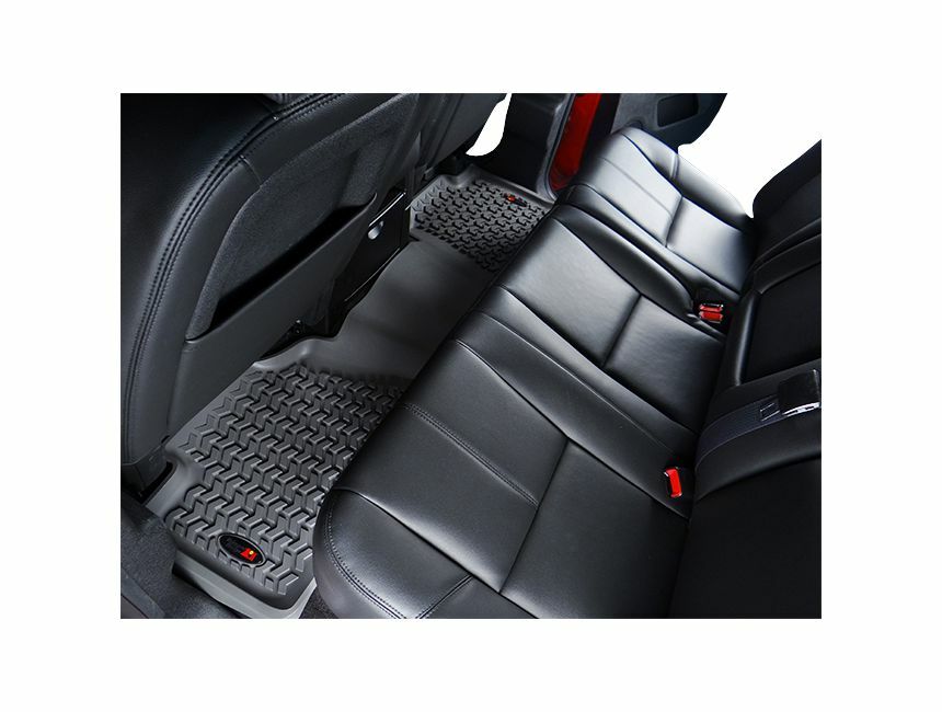 Rugged Ridge - Floor Liner Kit, Blk, F/R; 20-21 Gladiator JT - 12987.44
