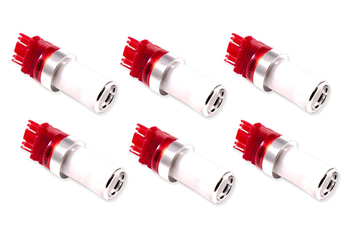 Diode Dynamics - DD0056H - 3157 HP48 LED Red (six)